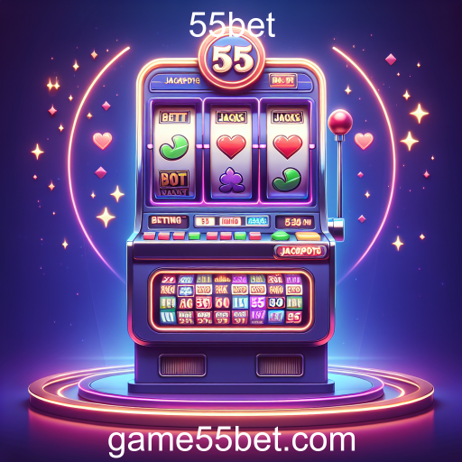 Explore a Emoção dos Jackpots no 55bet